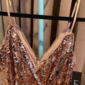 Lulus sequins dress